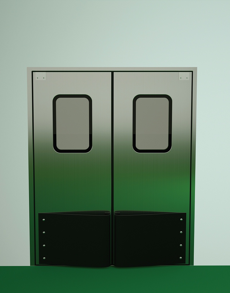 為何眾多行業(yè)的凈化區(qū)域都鐘愛使用鋼制潔凈門？-【林森易潔門】